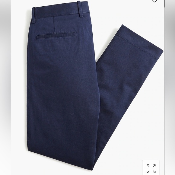 J. Crew Factory Athletic slim fit khaki pant AZ844 Navy 36/34 - Picture 4 of 8